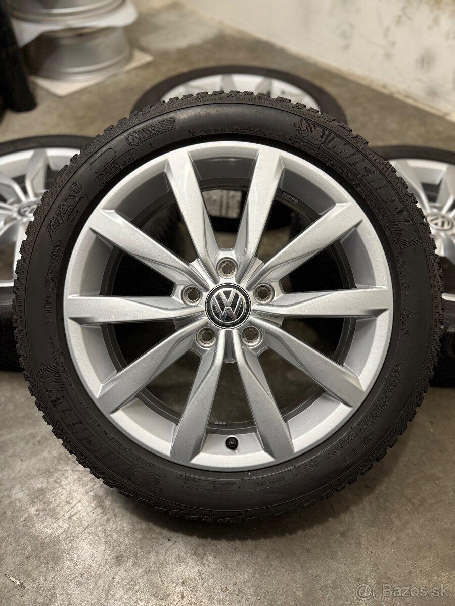 Zimná sada 5x112 R17 , 205/50/17 VW Dijon - Golf 7