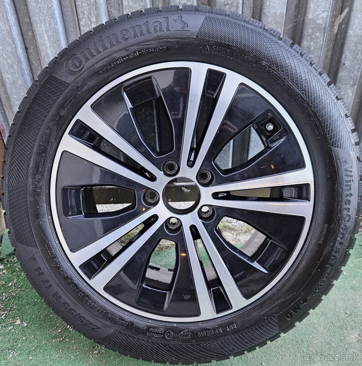 Originálna zimná sada Mercedes - 5x112 r17 + 225/55 r17