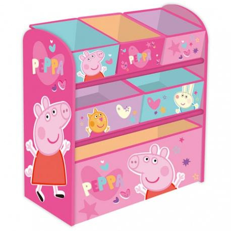 ARDITEX Regál / organizér na hračky PEPPA PIG, PP13987