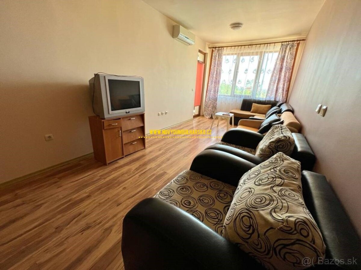 2kk, apartman s 1 loznici, Kosharitsa, Bulharsko, 73m2