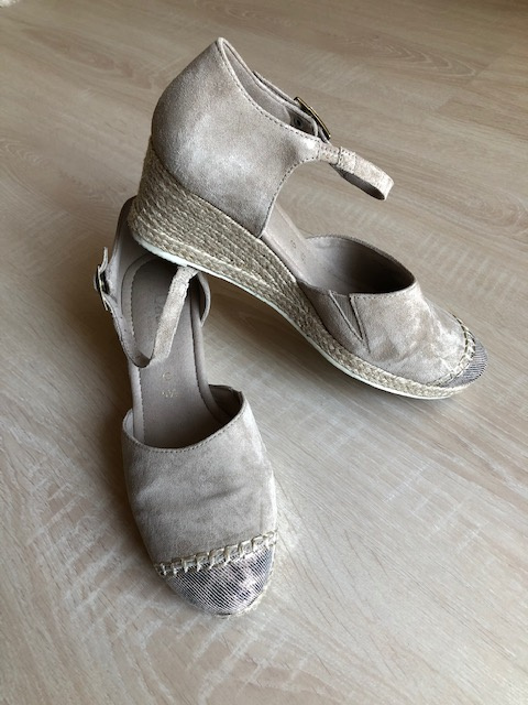 Dámske kožené espadrilky GABOR, veľk. 5,5 (39)