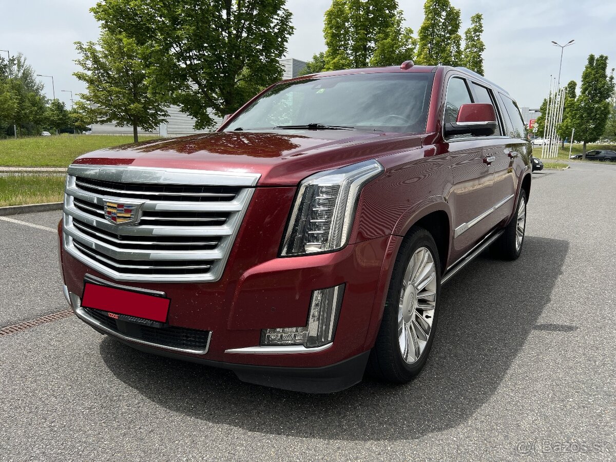 Cadillac Escalade 6.2 V8, ESV long, Platinum výbava - Top