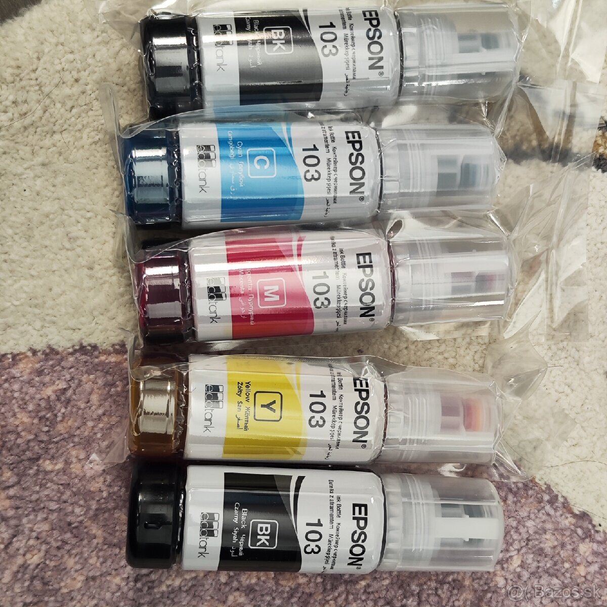 Epson Ink 103 originál farebné náplne