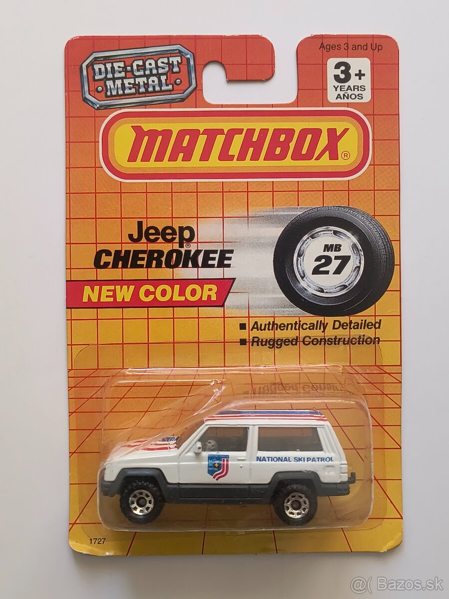 Matchbox Superfast Jeep Cherokee - 1986 Thailand