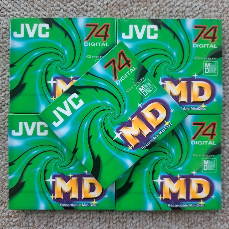 JVC - MD 74 min / Minidisc / nové / 5ks