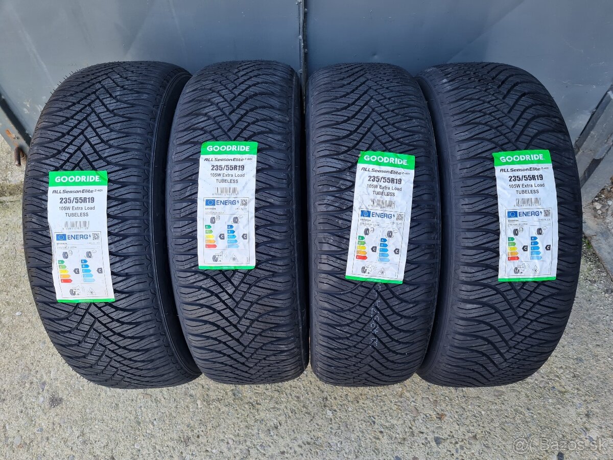 235/55r19 celoročne pneu