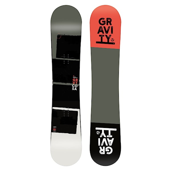 Predam komplet set snowboard gravity cosa 161