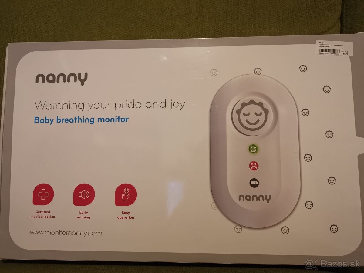 monitor dychu Jablotron nanny BM-02