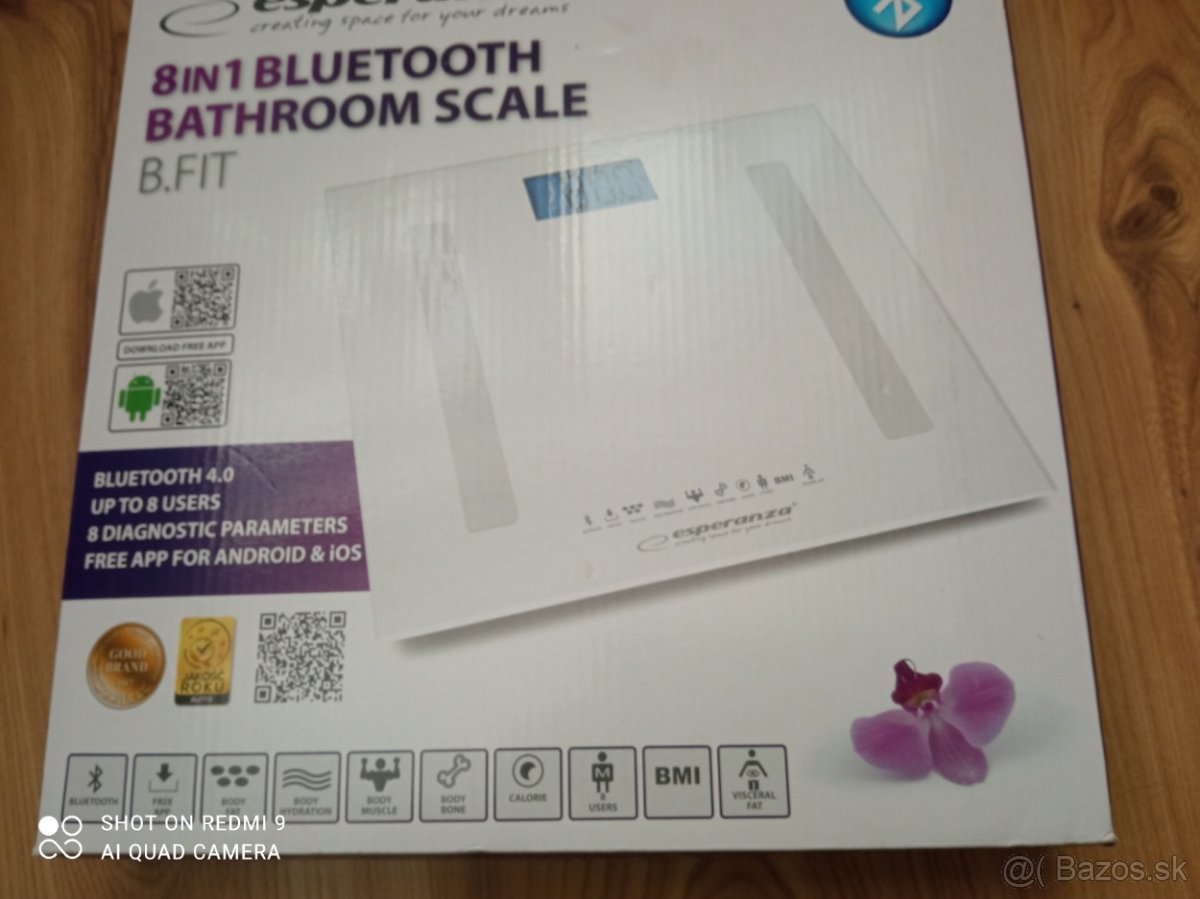 Predám úplne novú diagnostickù 8in1 bluetooth váhu