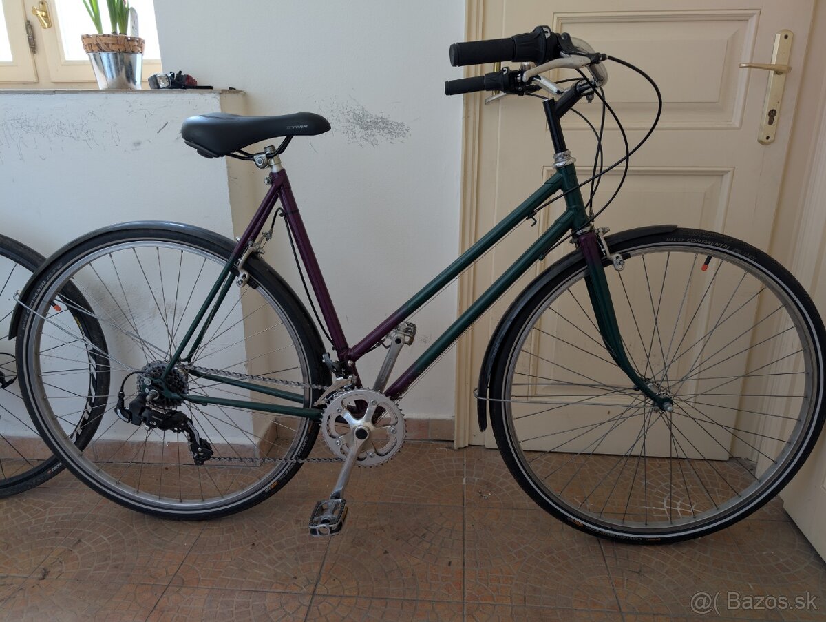 Dámsky retro bicykel (ideál pre 160-175 cm) - perfektný stav