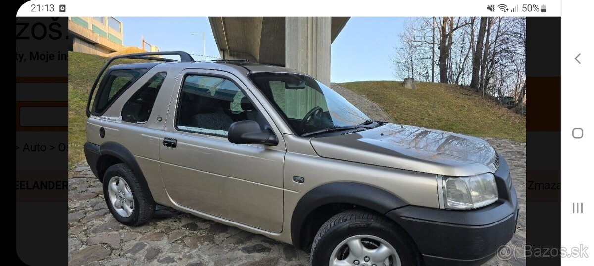 Rozpredam Land Rover Freelander