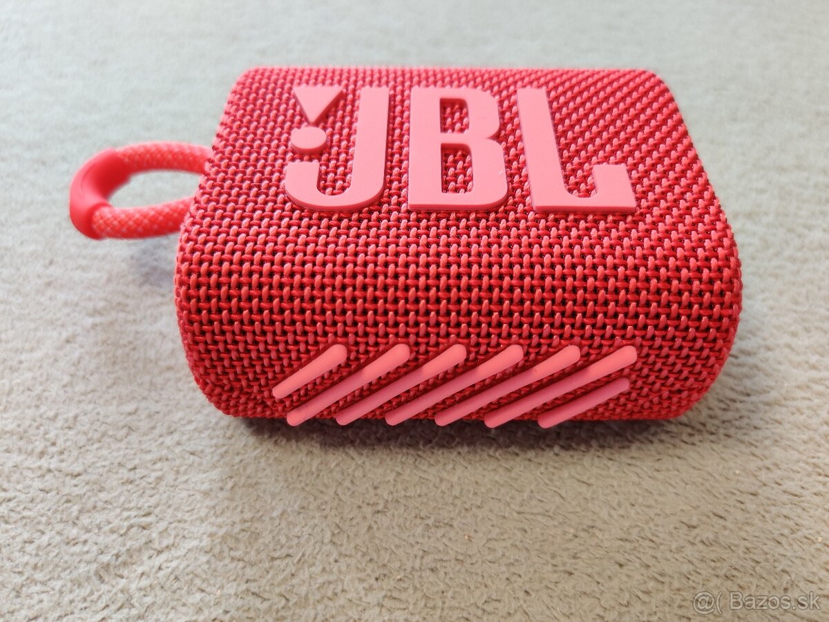 JBL GO 3 - blueetooth reproduktor v novom stave.