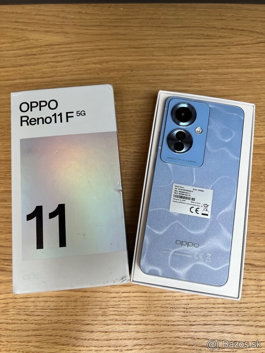 Predám OPPO RENO 11F 5G, TOP, NEBLOKOVANÝ, 8GB/256GB