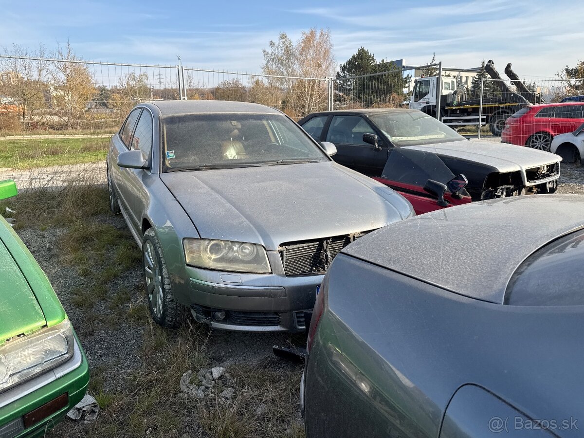 A8 3,0 TDI quattro veškeré ND