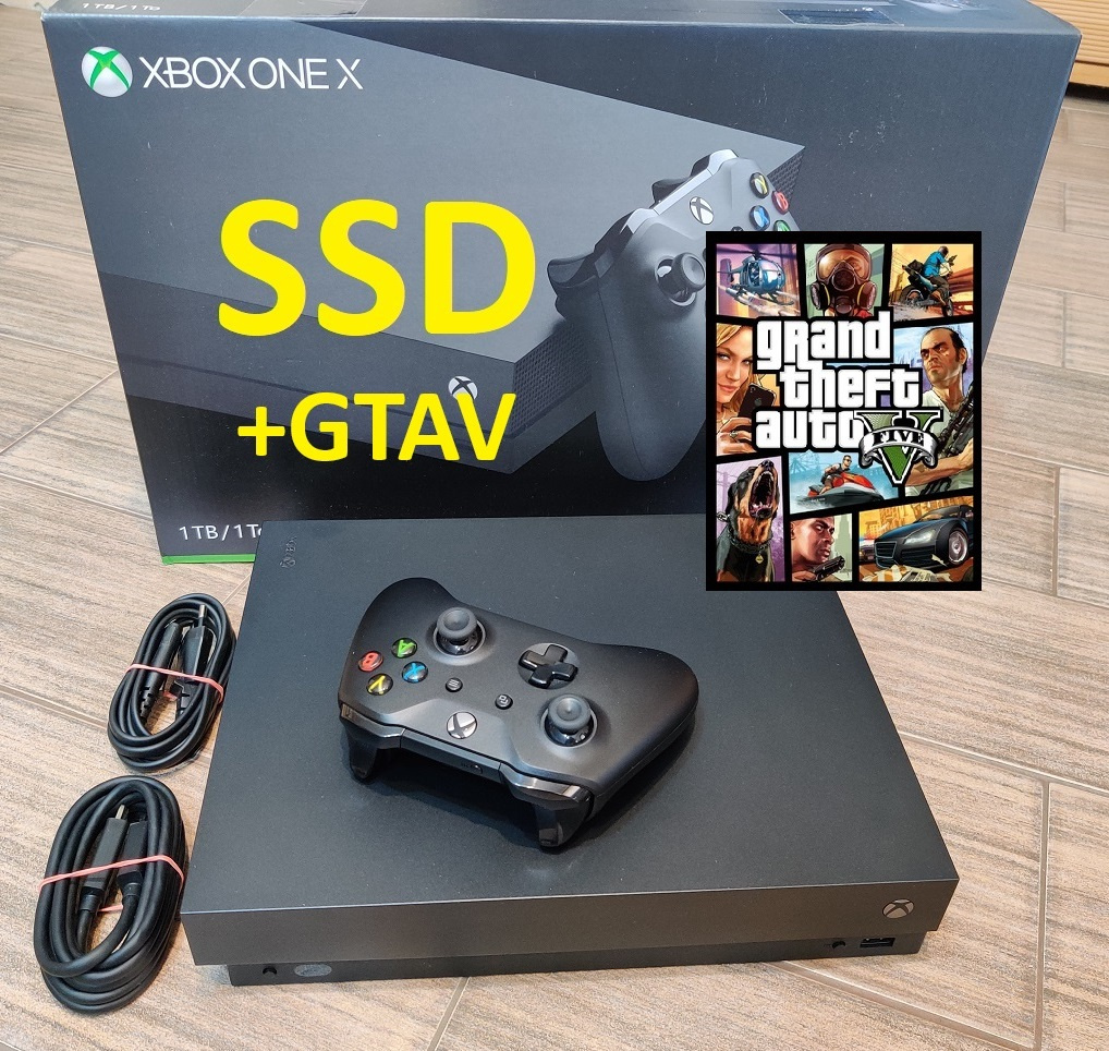 SSD - XBOX ONE X 1TB + GTAV