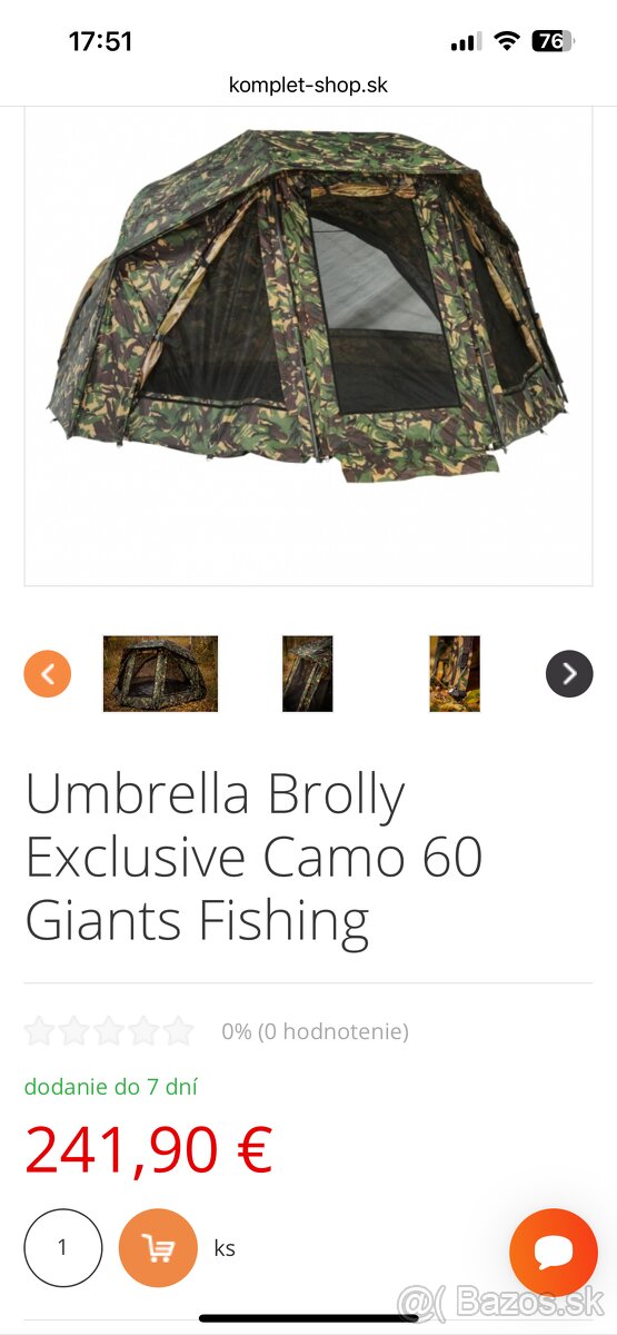 Brolly Giants fishing Exclusive