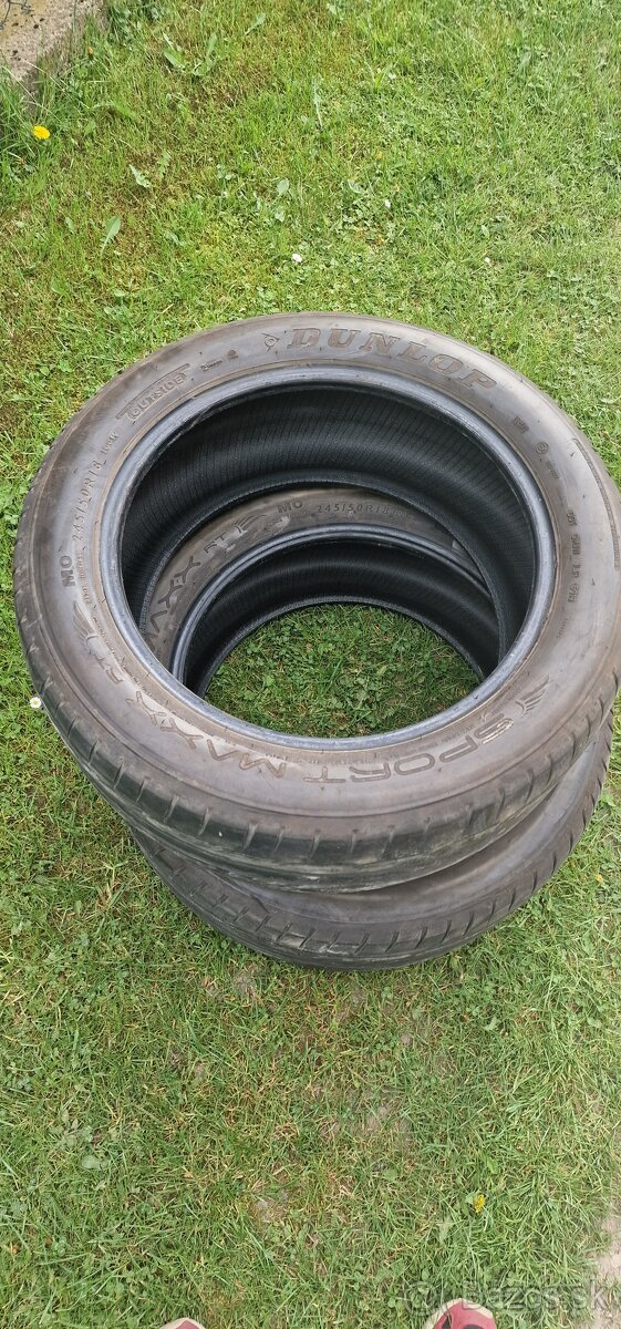 4ks letne Pneu Dunlop šport maxx 245 50 R18