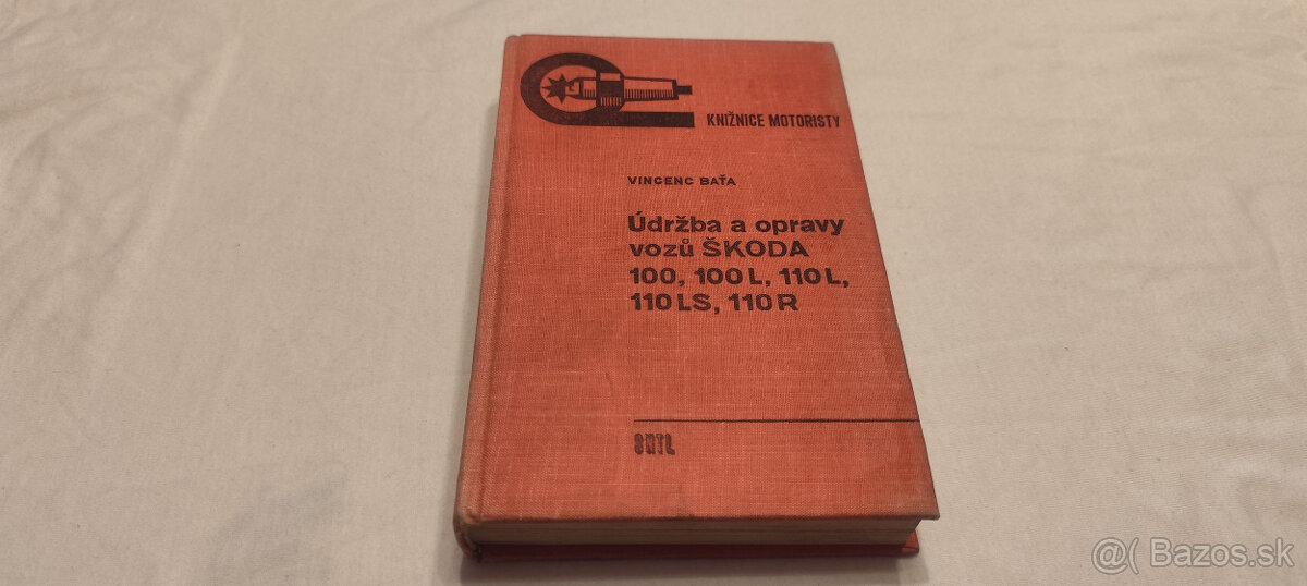 ŠKODA 100 - 110 - 110R kniha údržba a opravy – manuál Š110R