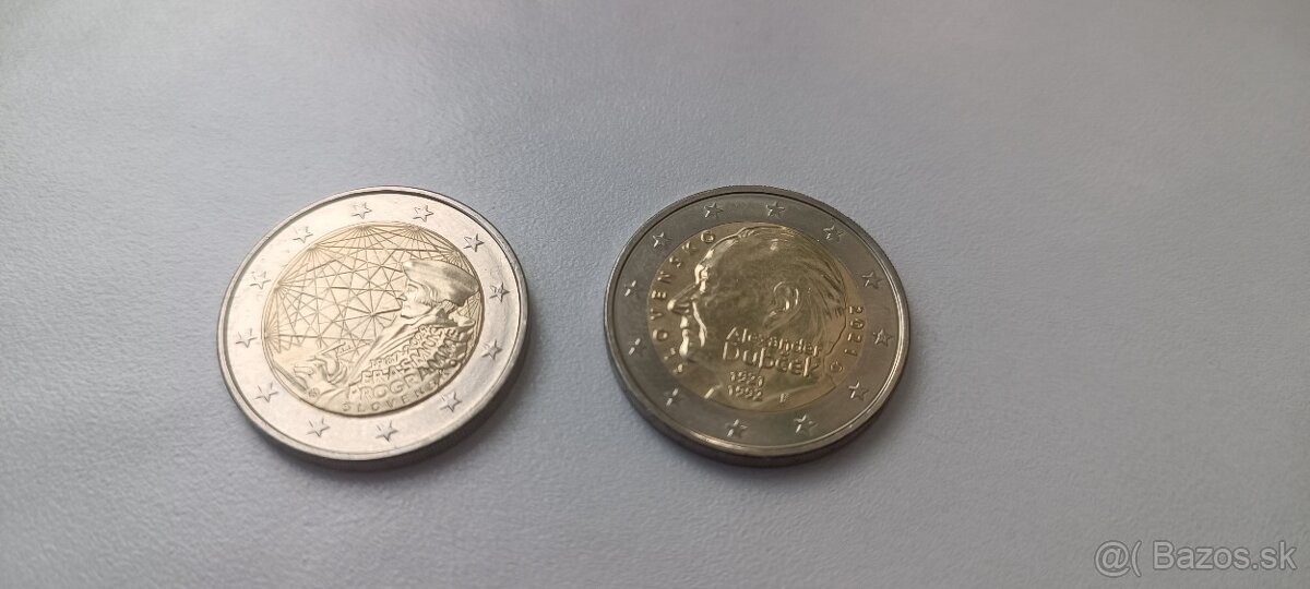 2 eur zberatelske mince