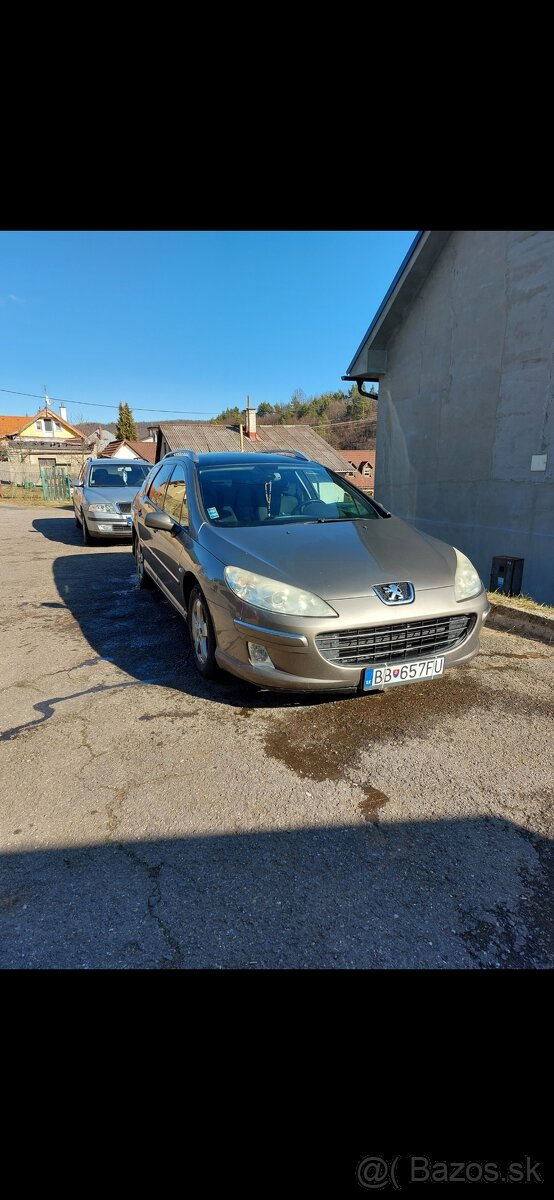 Peugeot 407 SW, na ND v celku, funkčné, vyradené z evidencie