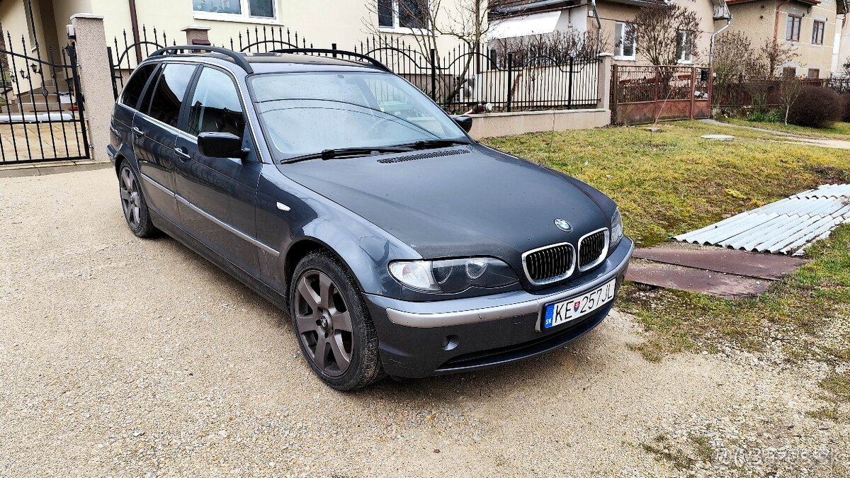 BMW E46 330xi touring manual facelift