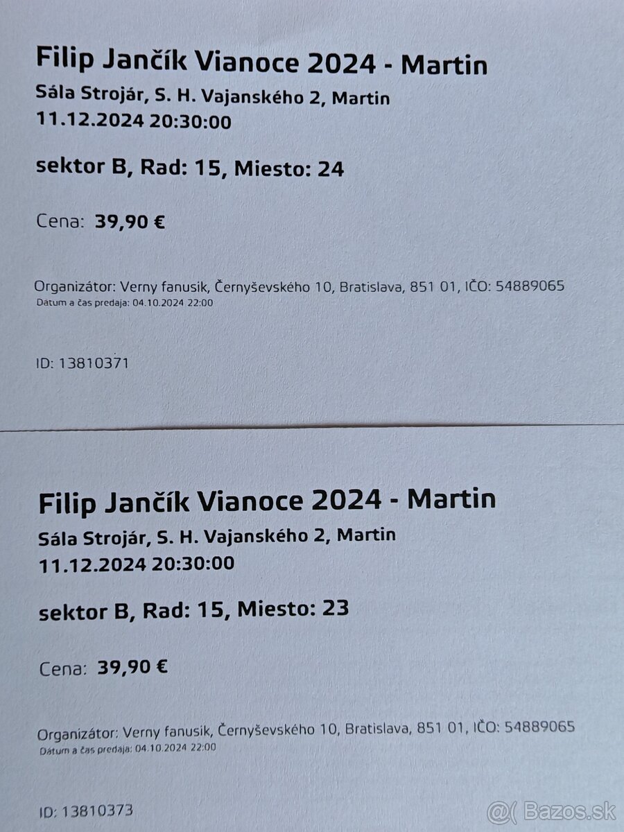 Filip Jančík Vianoce 2024 - Martin