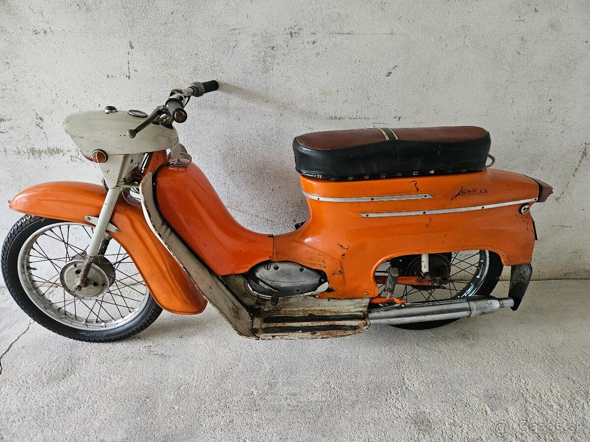 Jawa pionier 20 pôvodný stav rok 1975