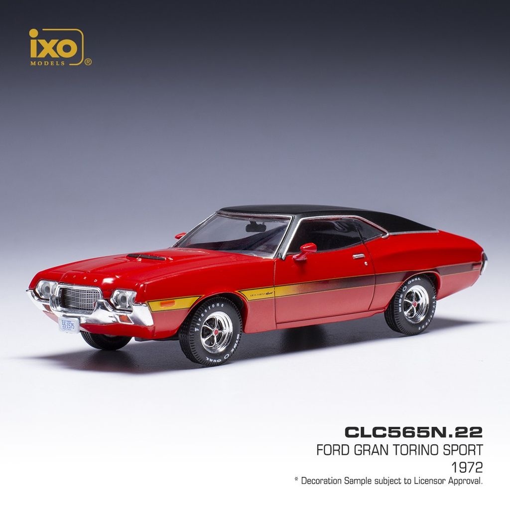 FORD GRAN TORINO SPORT /1972/ , 1:43 , IXO