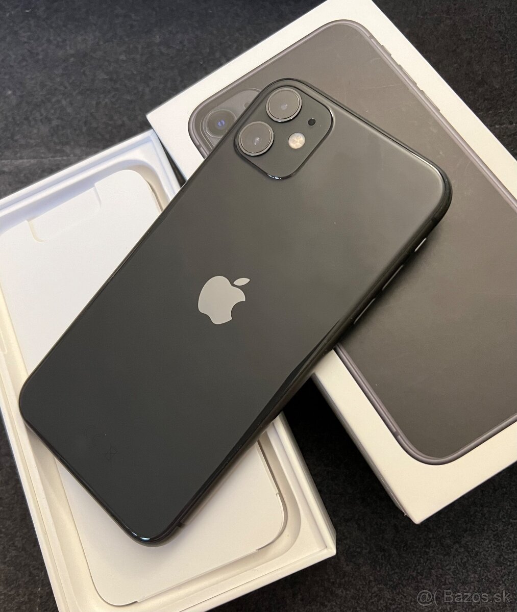 iPhone 11 64GB black - nová batéria