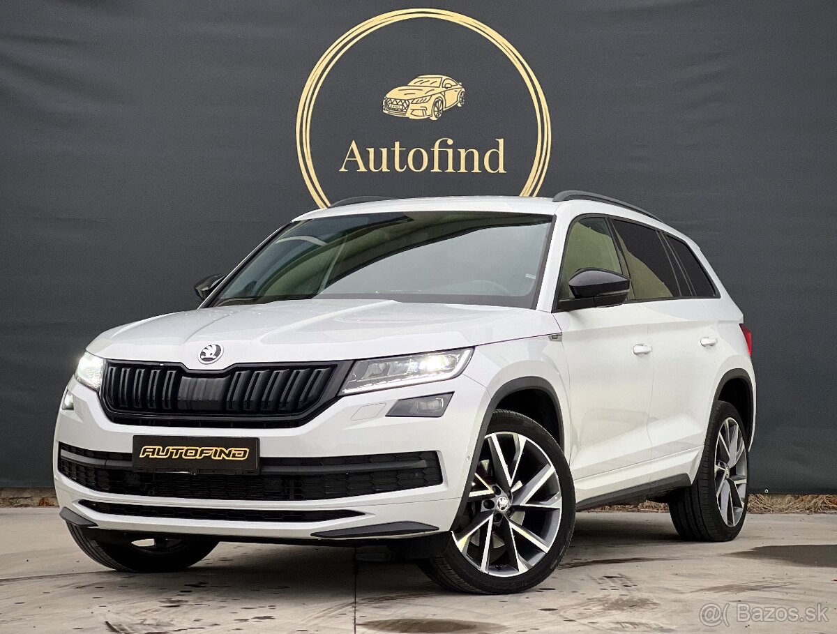 ŠKODA KODIAQ SPORTLINE 2.0TDI 140KW/190PS 7MIESTNY 4x4