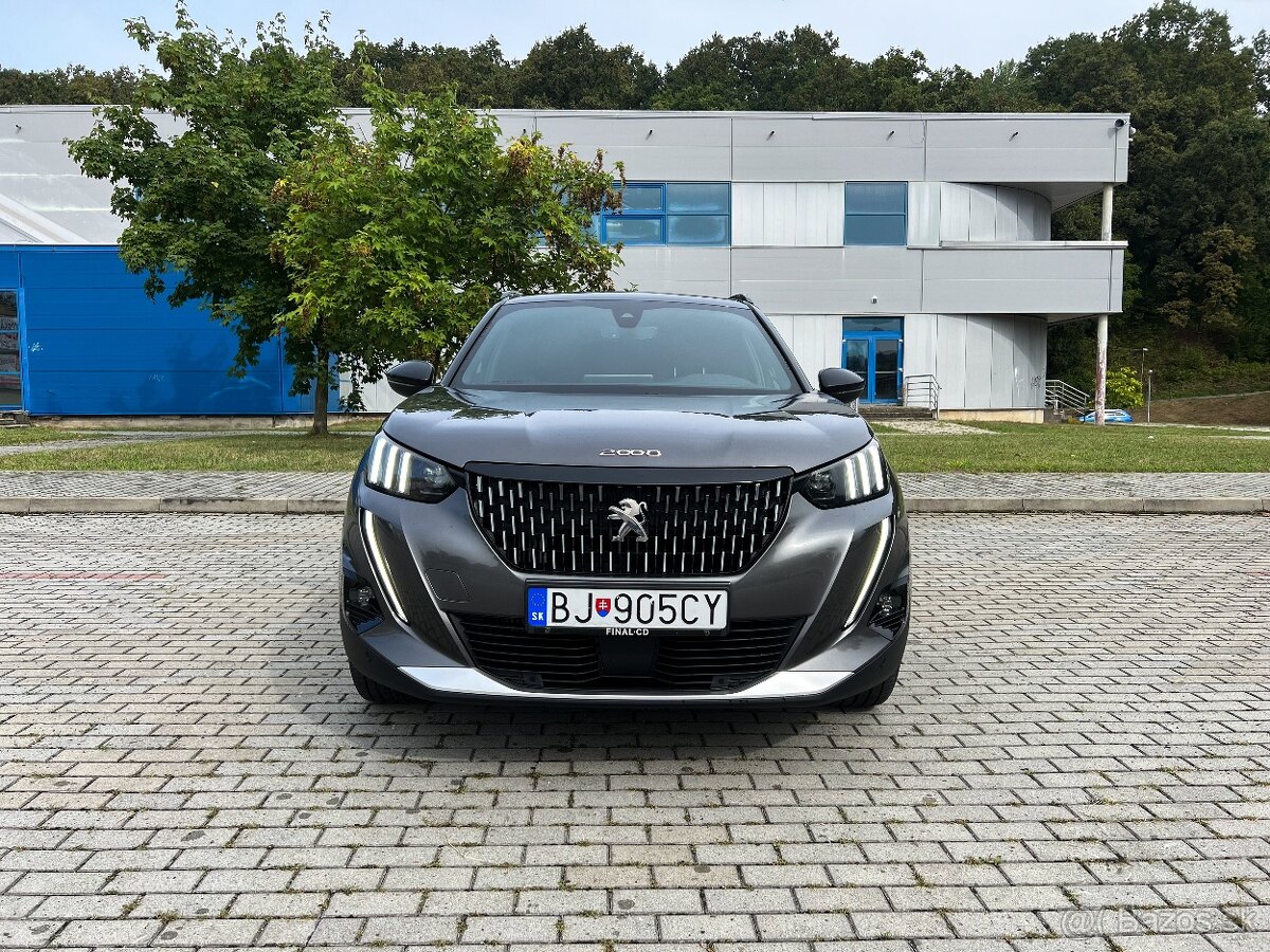 Peugeot 2008 1.2 PureTech 130 GT,1.Majiteľ,  SR