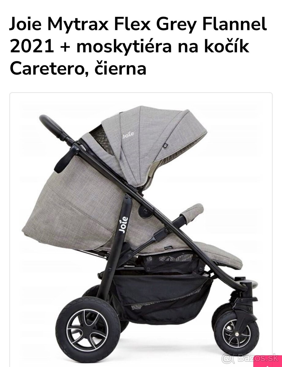 Kočík Joie Mytrax Flex gray