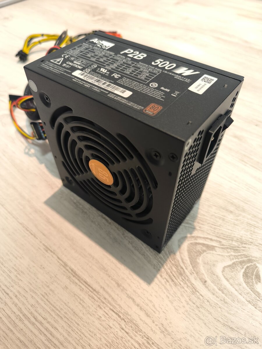 500W Zdroj 85 Plus