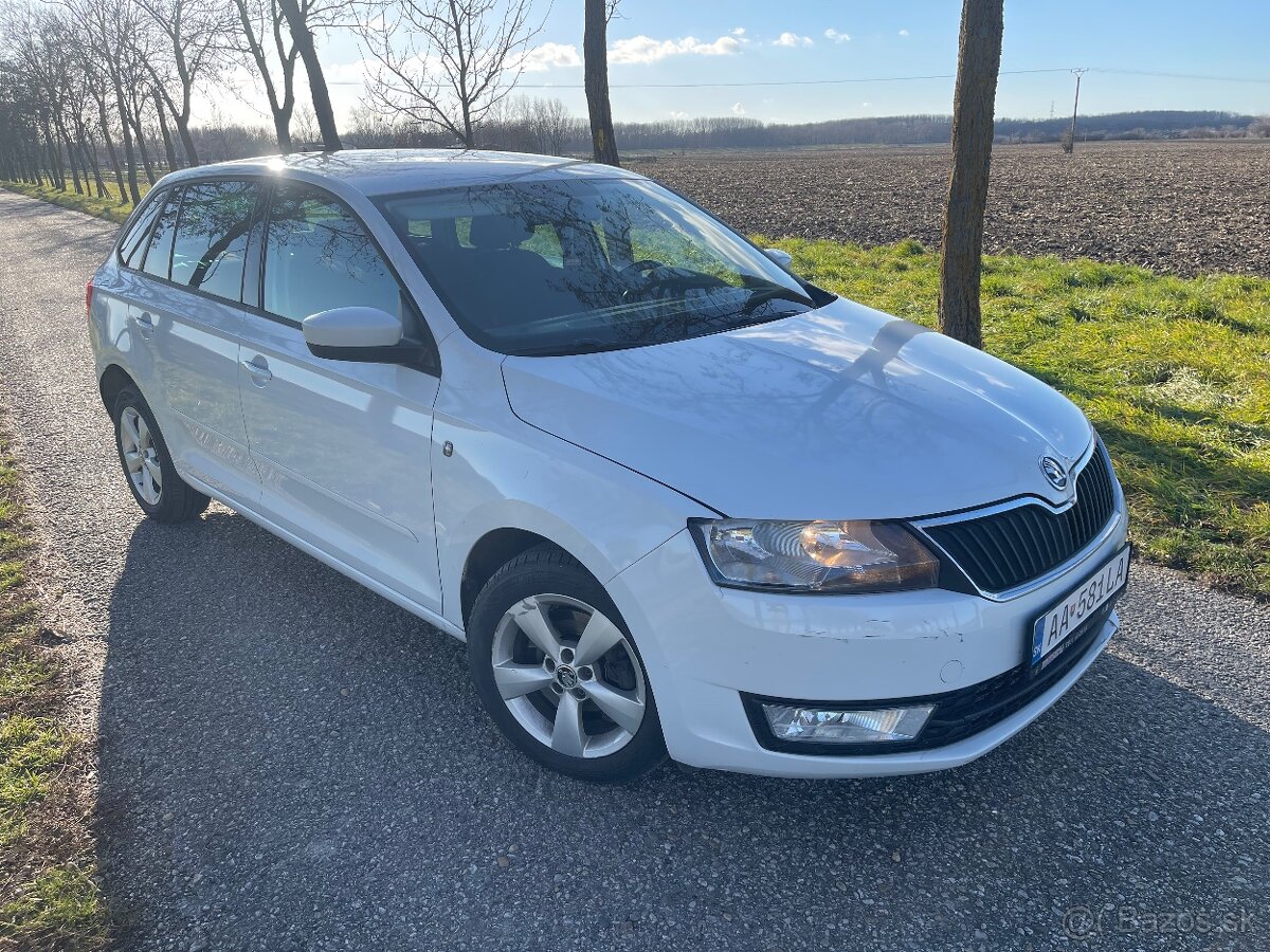 Škoda Rapid Spaceback 1,6 TDi 2014