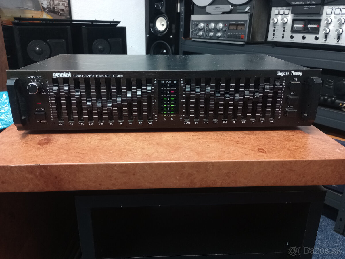 Gemini EQ-2100 stereo Graphic Equalizer/Rezervovane/