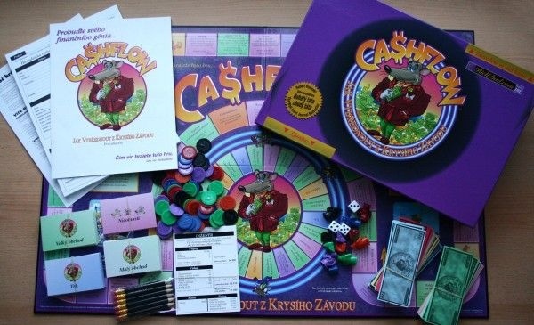 Cashflow - jak vybřednout z krysího závodu desková hra