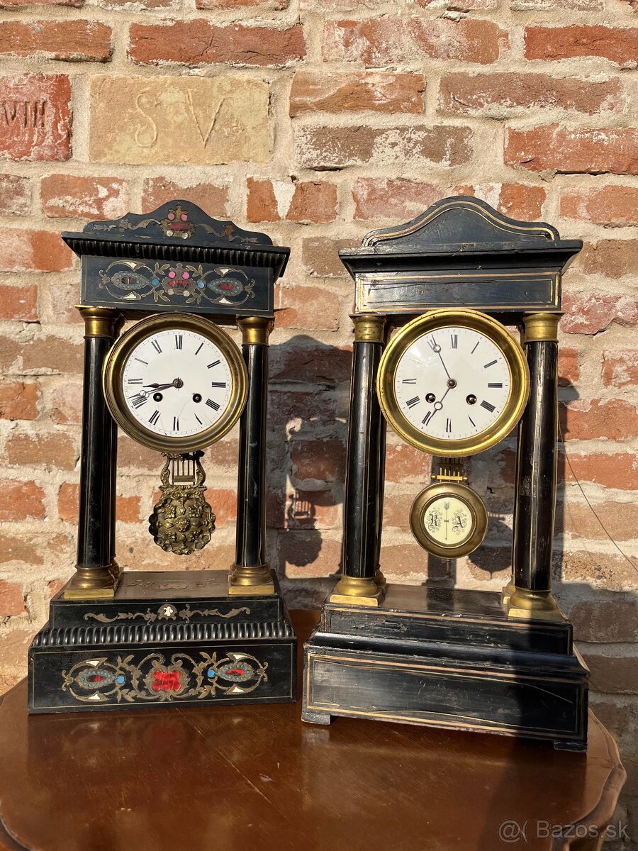 Stĺpikové hodiny z polovice 19 storočia