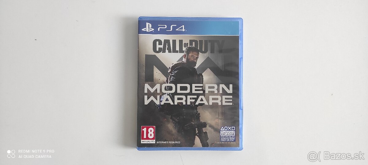 Call of duty modern warfare (ps4)