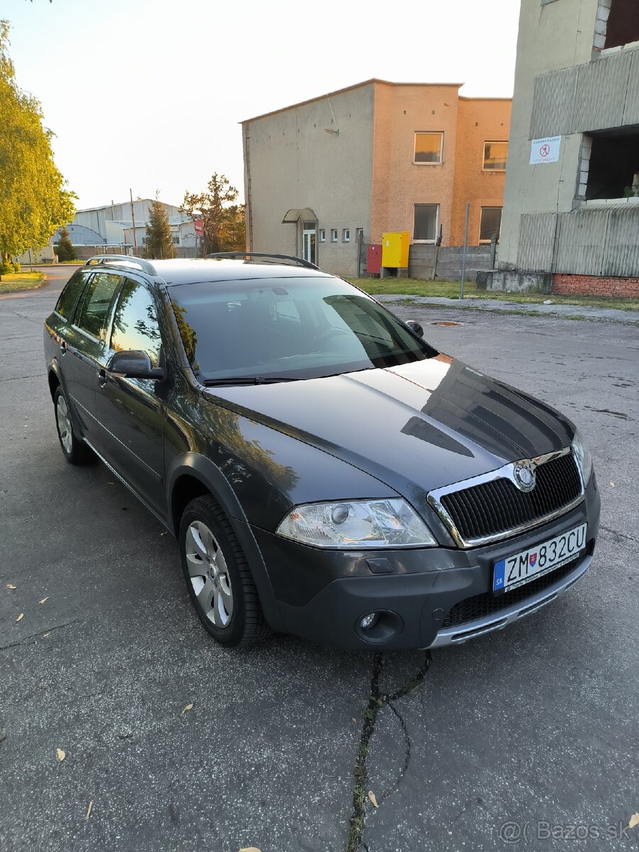 Škoda Octavia combi scout 4x4