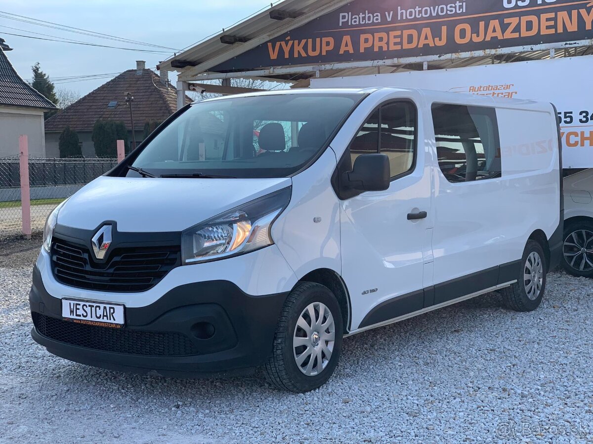 Renault Trafic DoubleCabin 1.6dCi L1H1 6-miestné