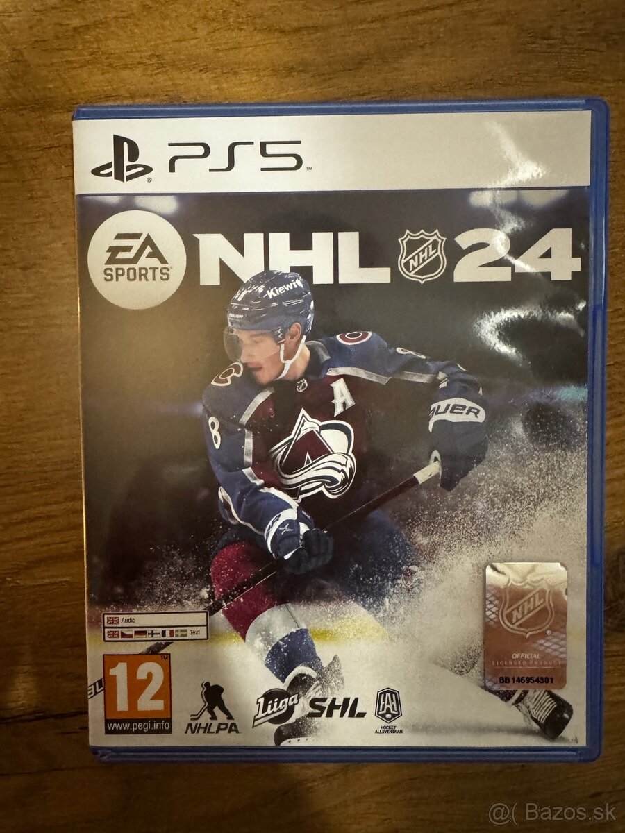 Hra NHL 24 na PS5