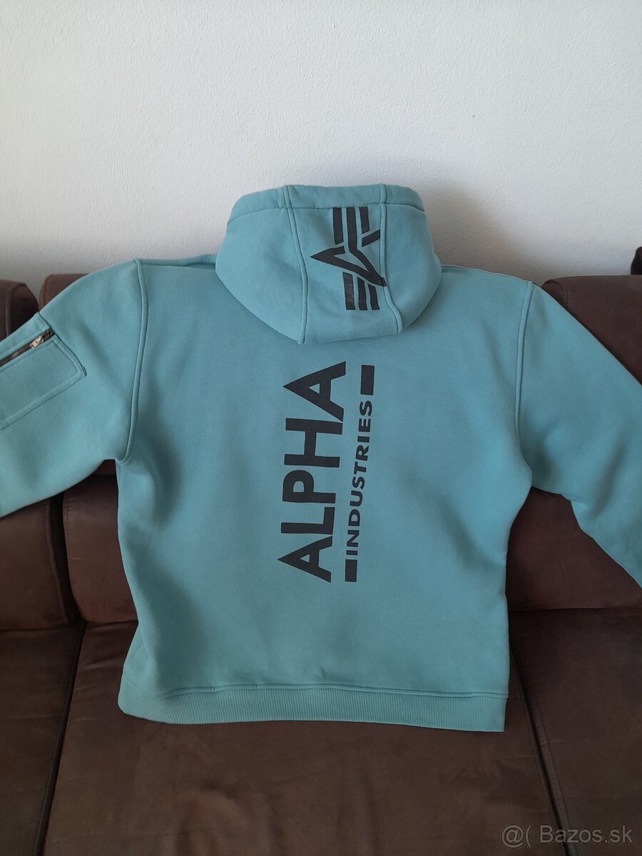 ALPHA INDUSTRIES mikina s kapucňou 5XL