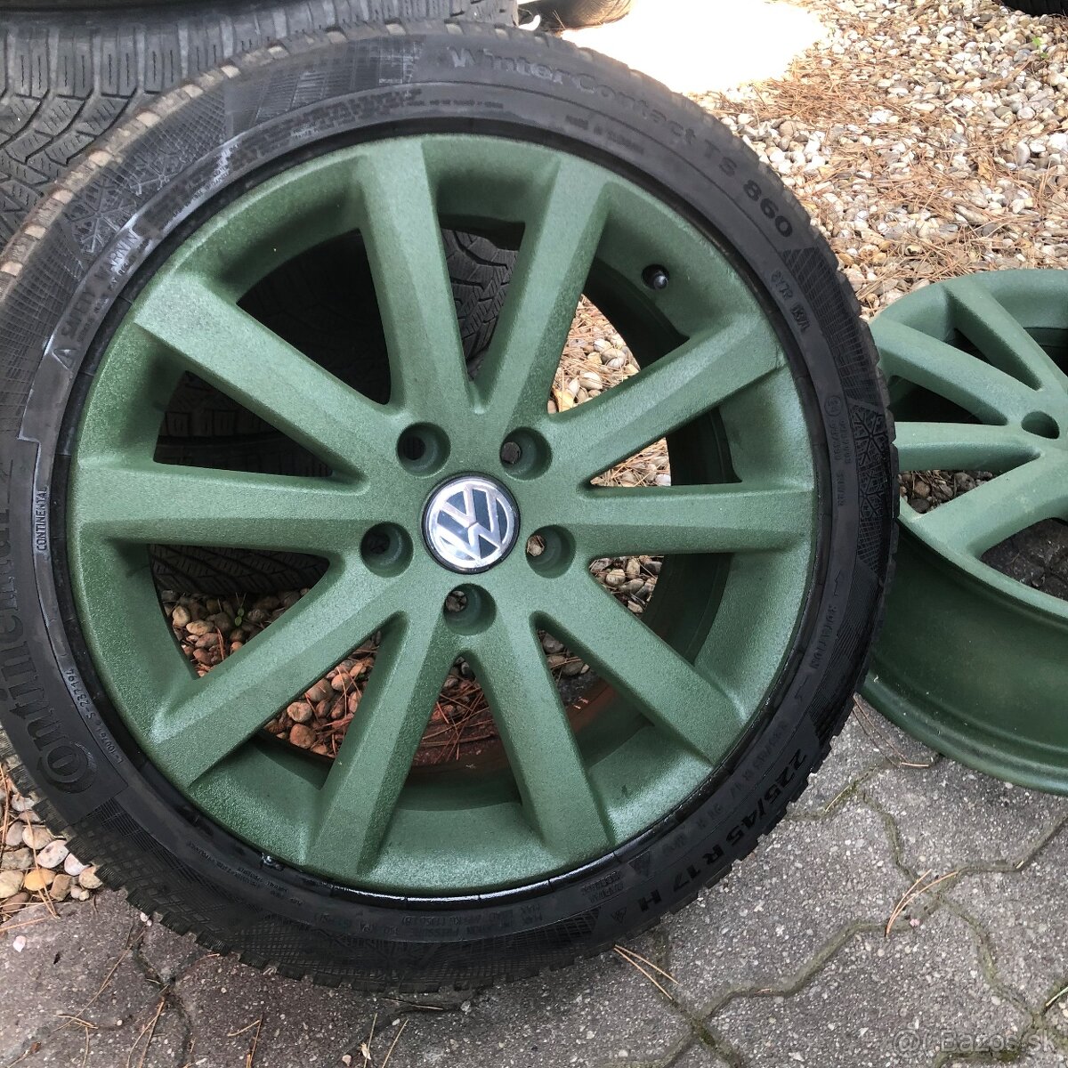 original VW 17” 5x112 elektrony  vw group ,skoda, audi, seat