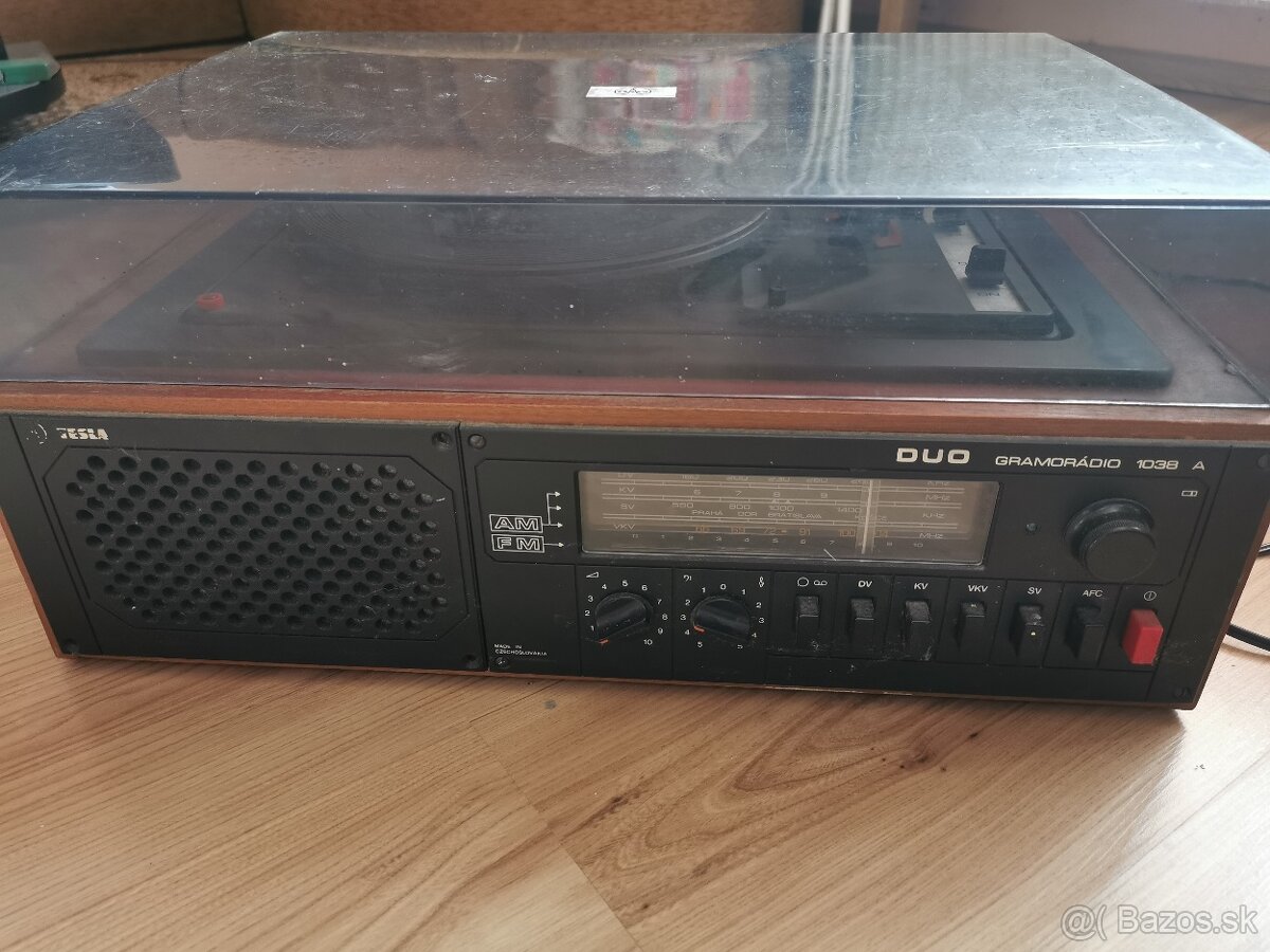 Retro gramoradio