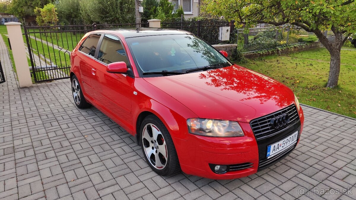 Audi A3 2.0tdi Red coupe 140koní, nové rozvody,nová stk ek