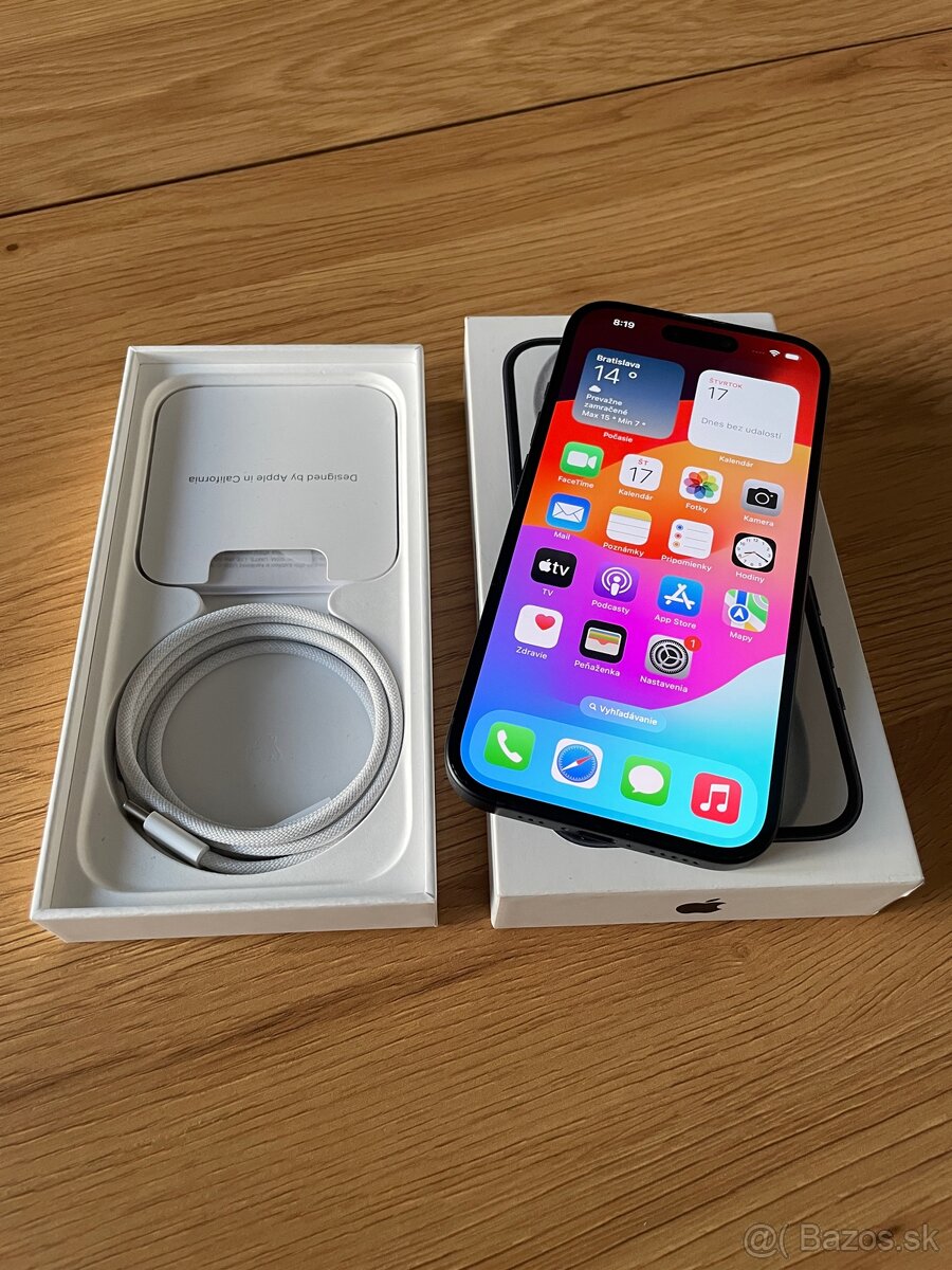 iPhone 15 128GB (100% Batéria)