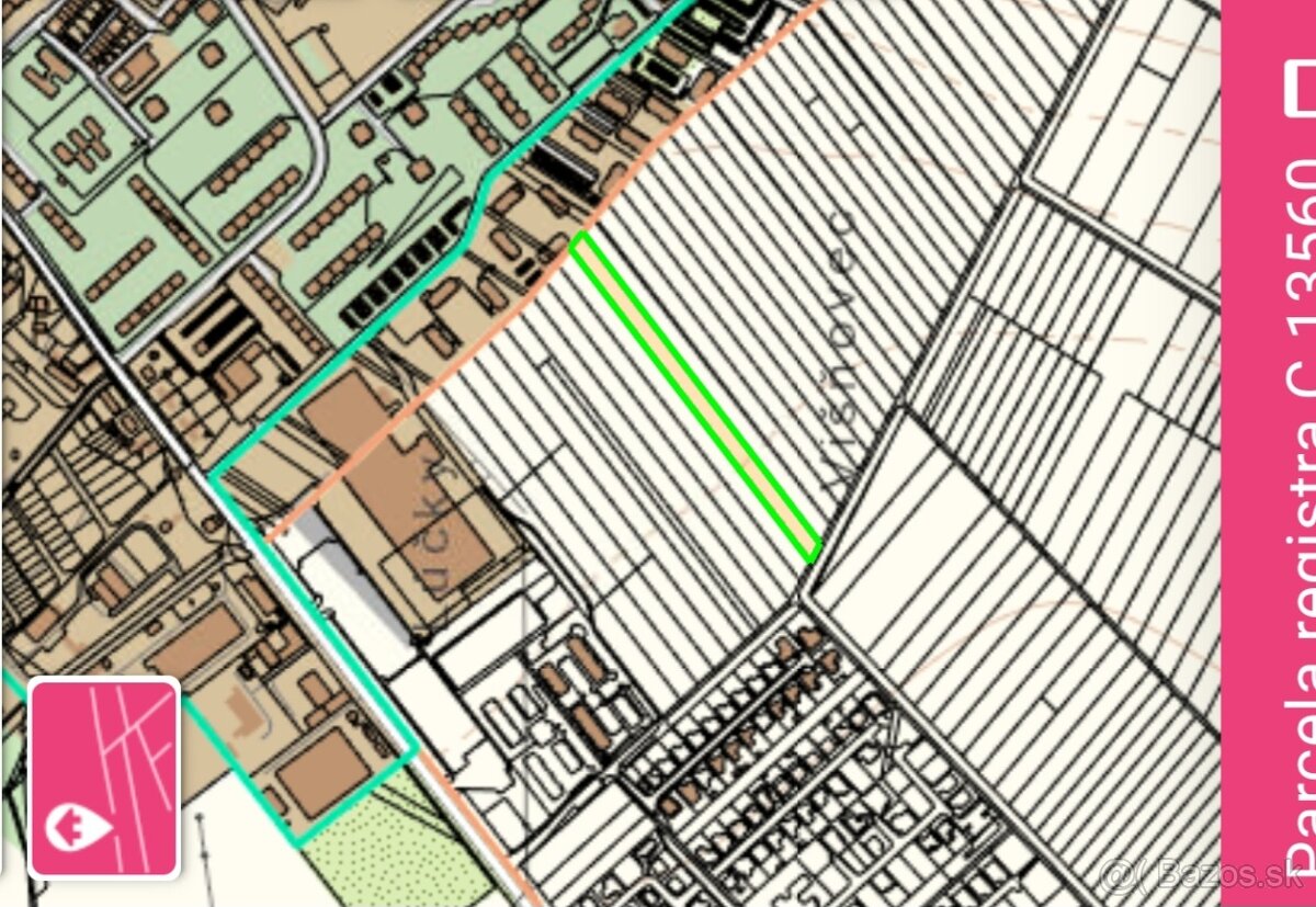 Pozemok v časti Višňovec
