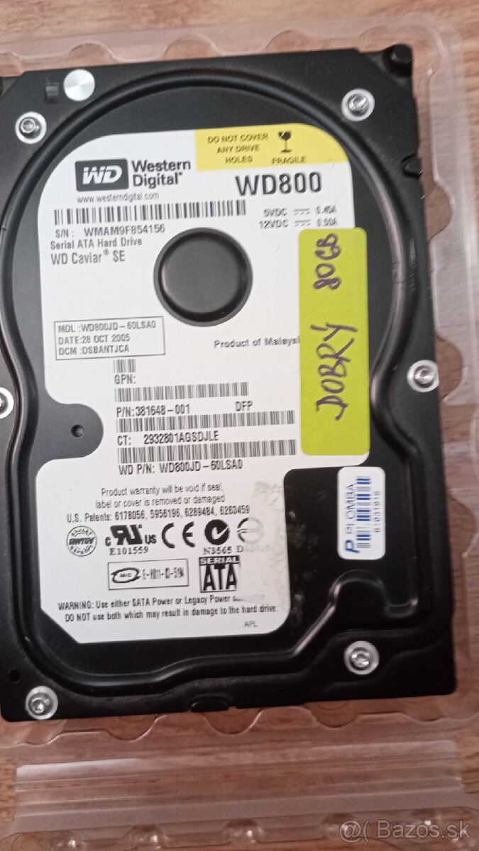 Predam HDD 80GB