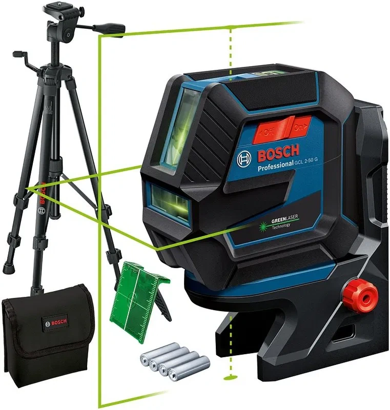 BOSCH PROFESSIONAL - Krížový laserový zameriavač + statív