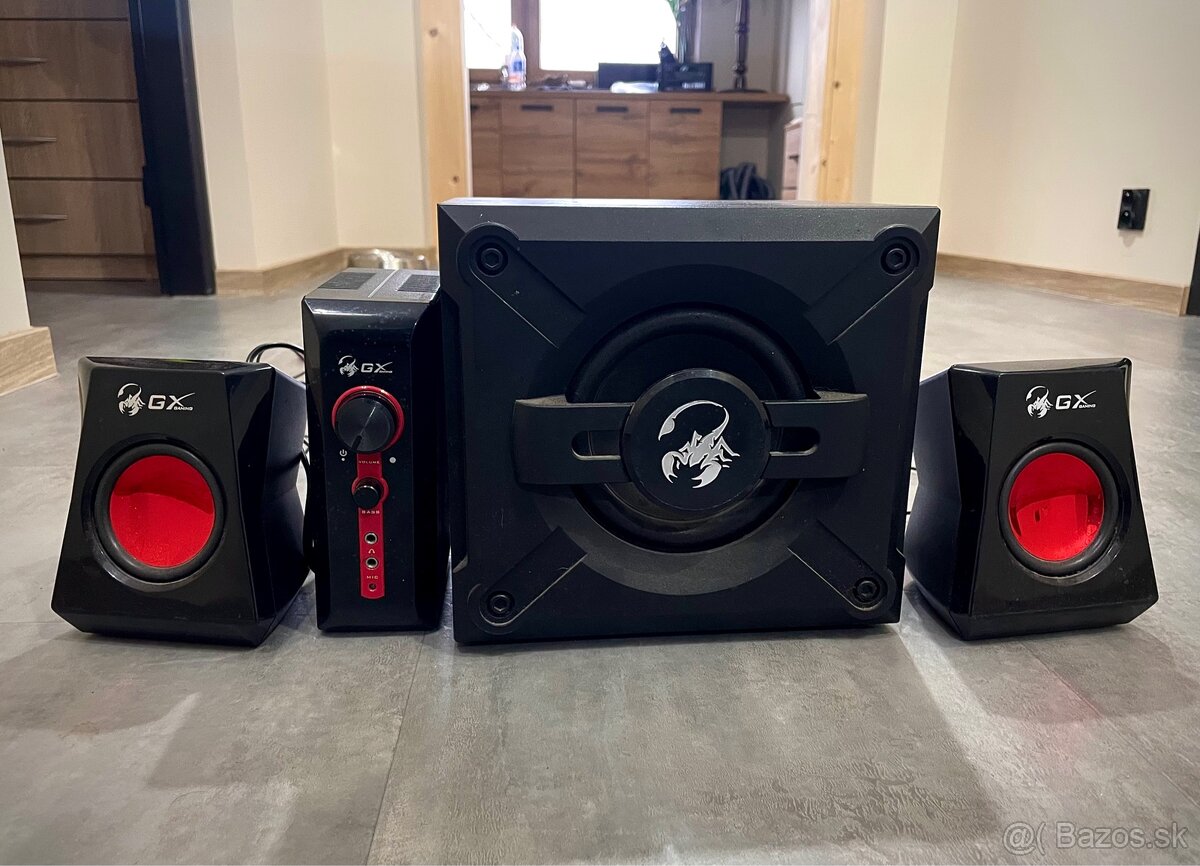 Reproduktory a subwoofer Genius GX Gaming SW-G2.1 1250